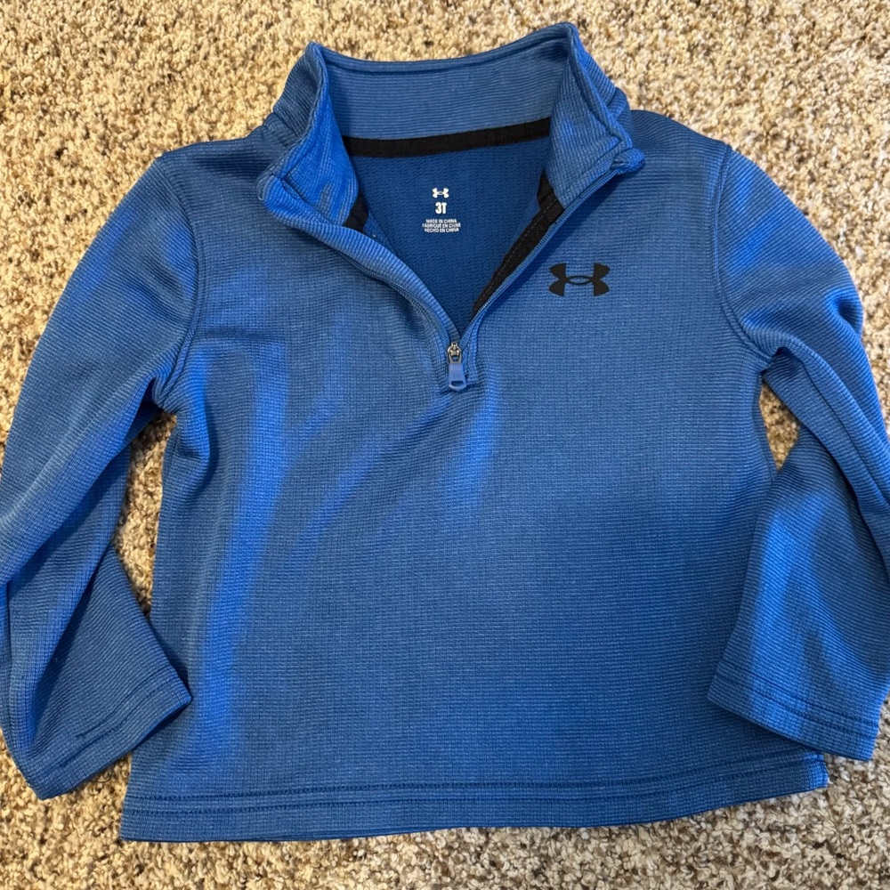 Under Armour Kids Blue Pullover Sweatshirt
